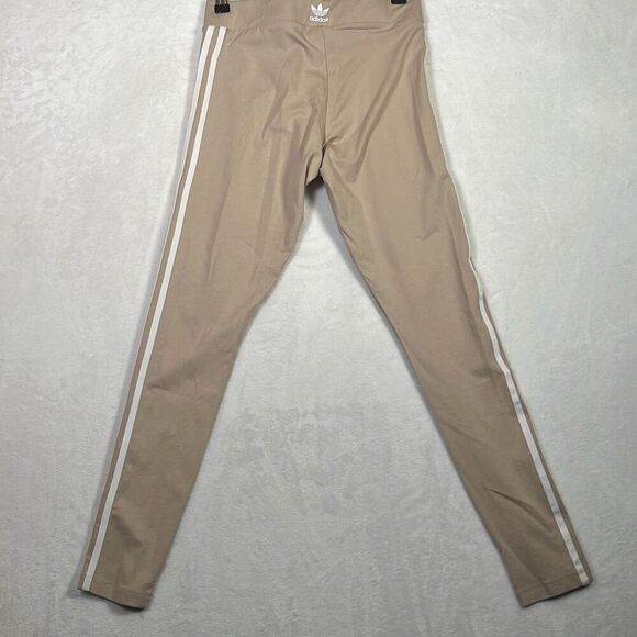 ADIDAS ORIGINALS ADICOLOR CLASSICS 3-STRIPE LEGGING WOMEN Wonder Beige Small NWT - Picture 6 of 6